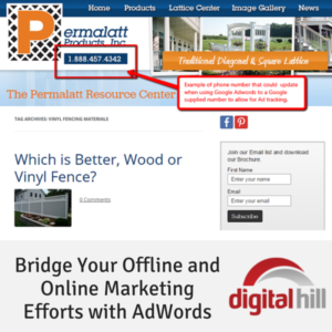 Bridge Your Offline and Online Marketing Efforts with AdWords