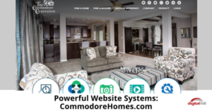 Powerful Website Systems: CommodoreHomes.com - 315