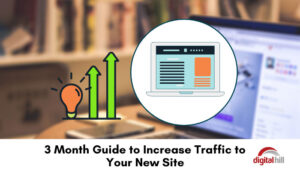 3 month guide to increase traffic to your new site.