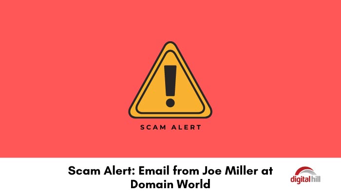 email scam alert