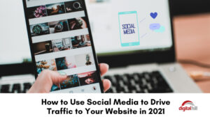 Using social media to drive traffic to your website.