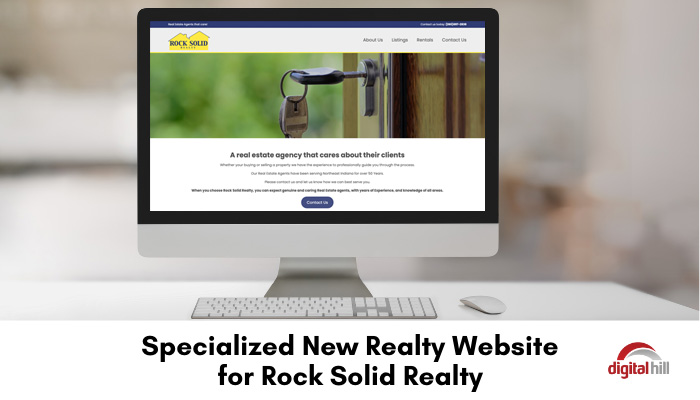 Specialized New Realty Website for Rock Solid Realty - Digital Hill ...