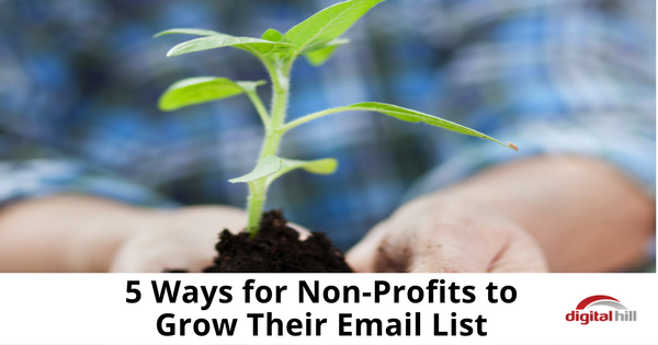 5 Ways for Non-Profits to Grow Their Email List - 315