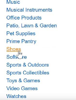 Amazon category