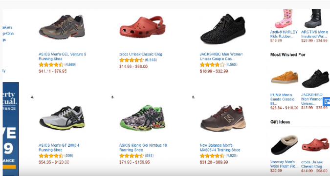Amazon shoes 
