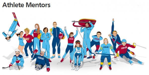 Classroom Champions Athlete Mentors include National Champion and 2-time Olympian Freestyle Skier Emily Cook. - Image Source: Forbes post 