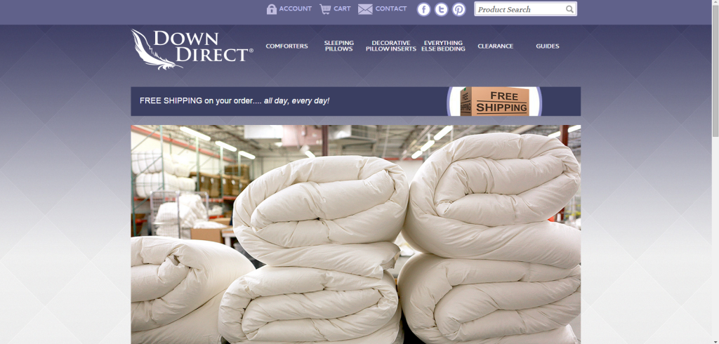 E-Commerce Website Launch for Down Direct