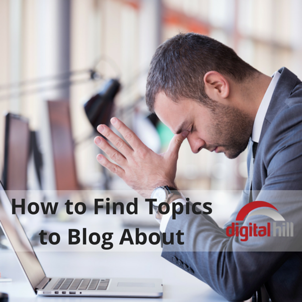 How to Find Topics to Blog About