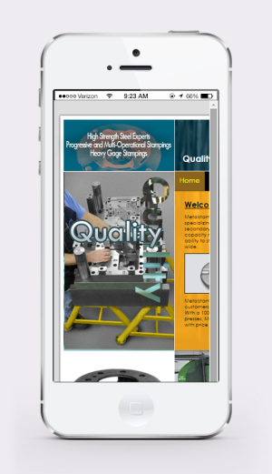 Old Mobile view for Metalstamp, Inc.