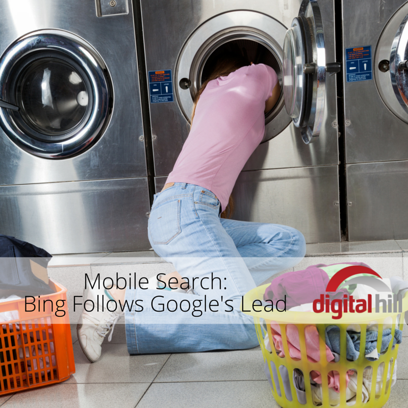 Mobile Search- Bing Follows Google's Lead