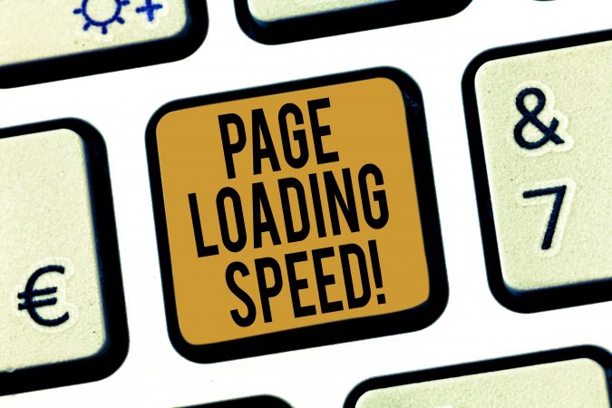 Page loading speed