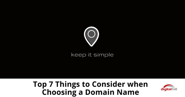 Top 7 Things to Consider when Choosing a Domain Name - 315