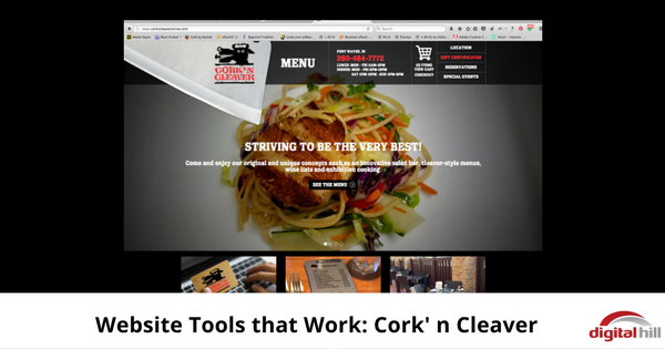 Website Tools that Work- CorknCleaver - 600