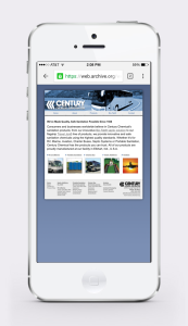Clean, Readable Responsive Website Redesign for Century Chemicals