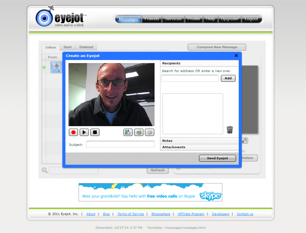 eyejot video email