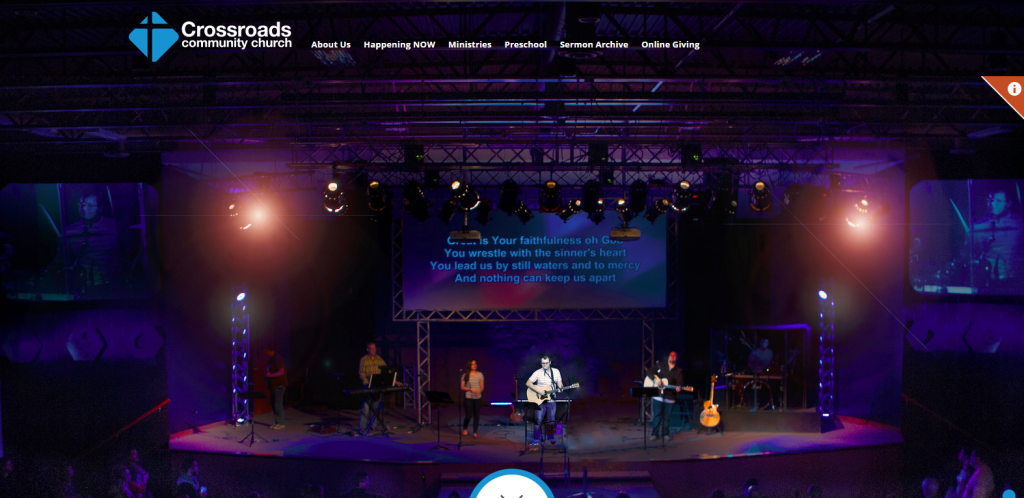 New Website Launch - Crossroads Chruch