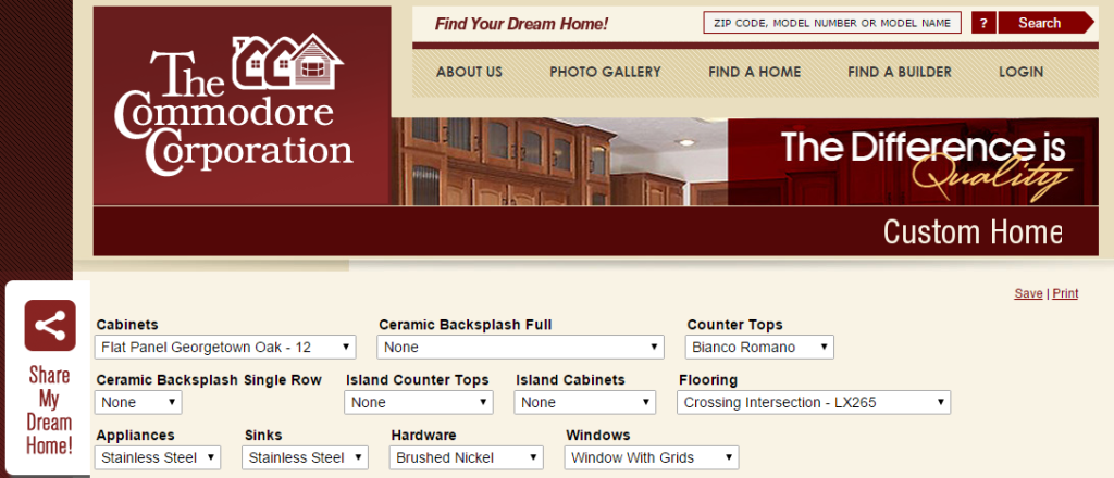 custom online tool - Home Customizer