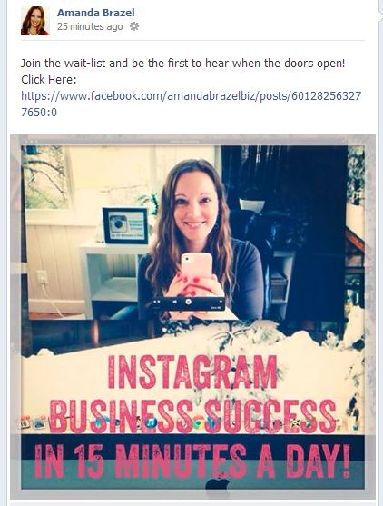 www facebook com amandabrazelbiz Visual Stories: 7 Ways Digital Marketers Can Use Images in Social Media