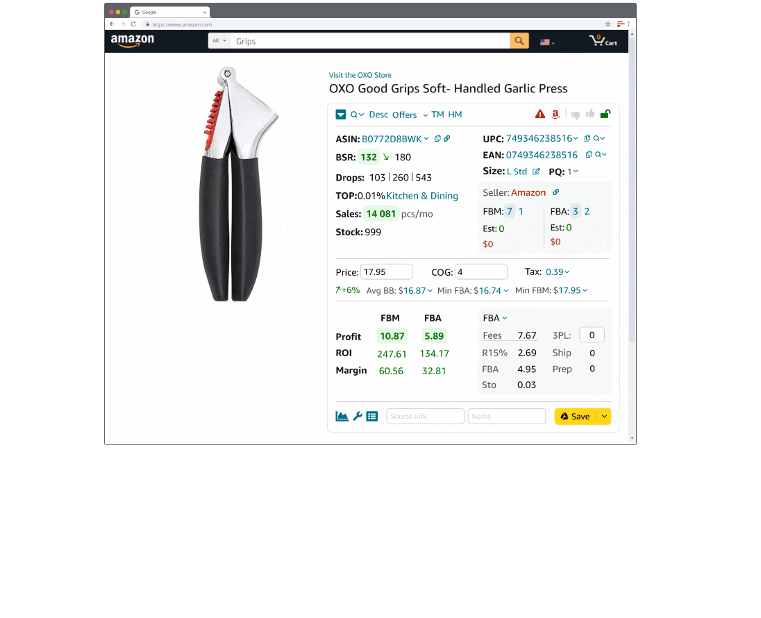 Seller Assistant App
