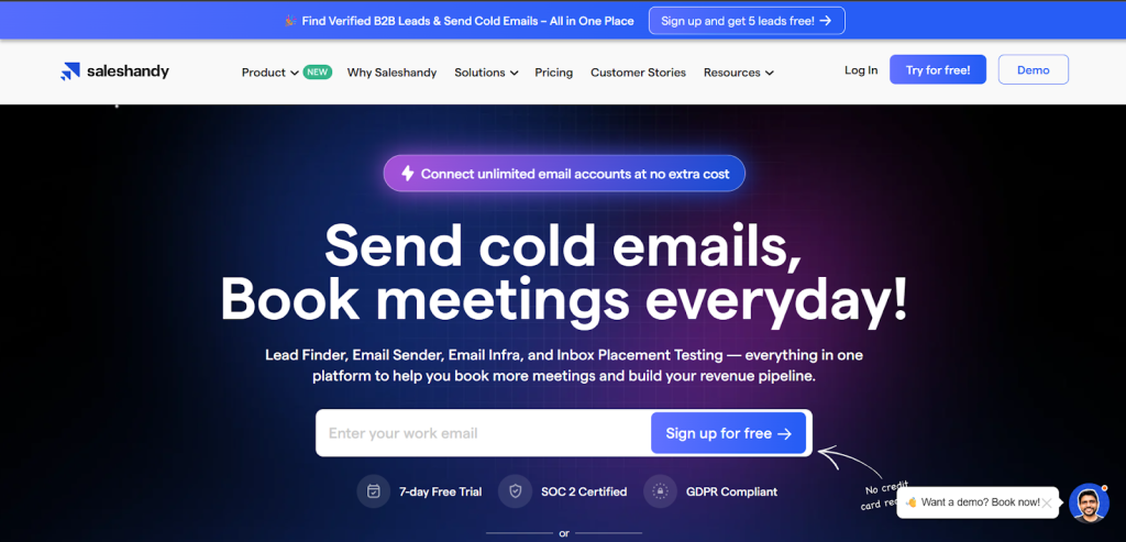 Saleshandy - Cold Outreach Made Simple: 5 Cold Email Tools That Just Work