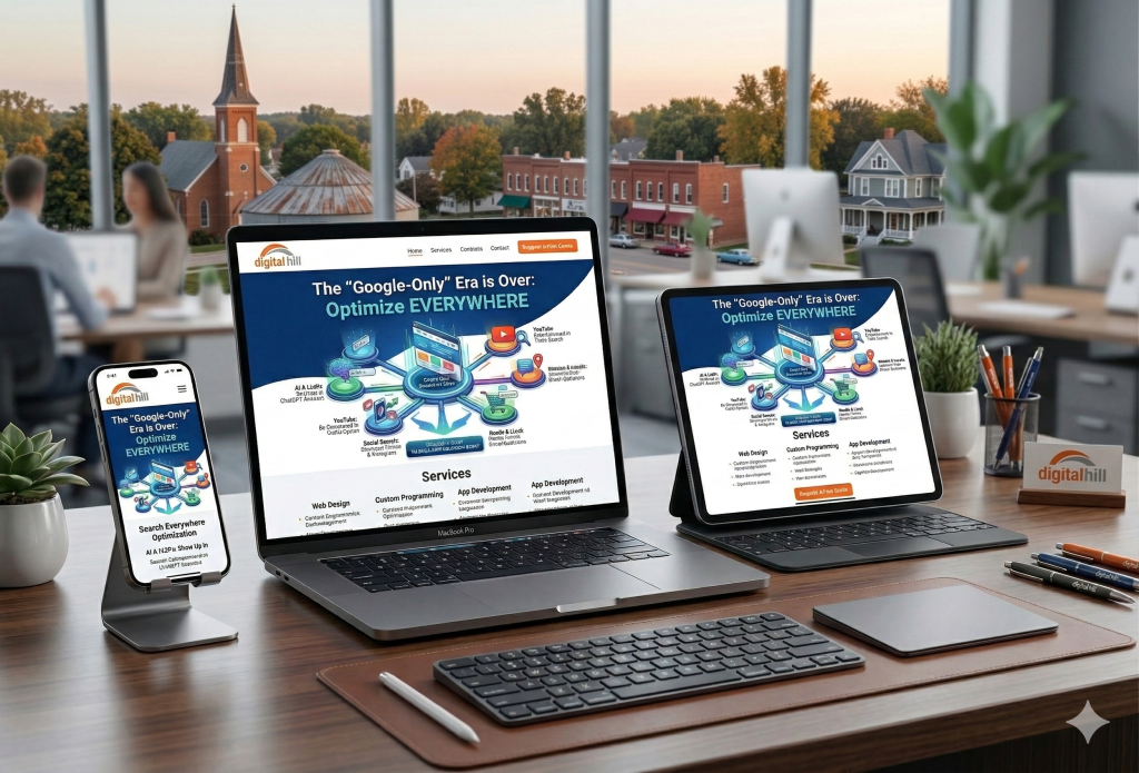 web design by digital hill