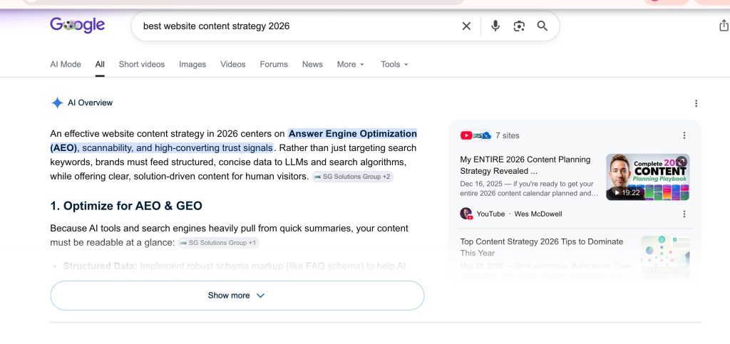 The Google Search Changes: Why Your Content Strategy Has A Hole (And How to Fix It)