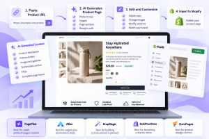 Best AI Tools That Generate Shopify Product Pages From a Product URL in 2026
